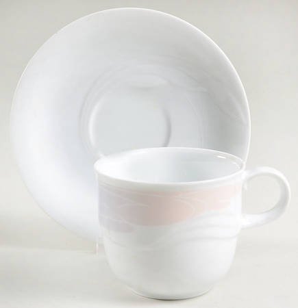 Tidal Song Flat Cup & Saucer Set