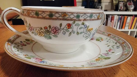 Tokio Footed Cream Soup Bowl