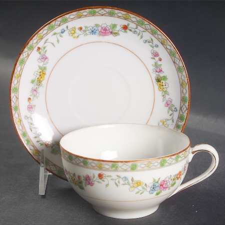 Tokio Flat Cup & Saucer Set