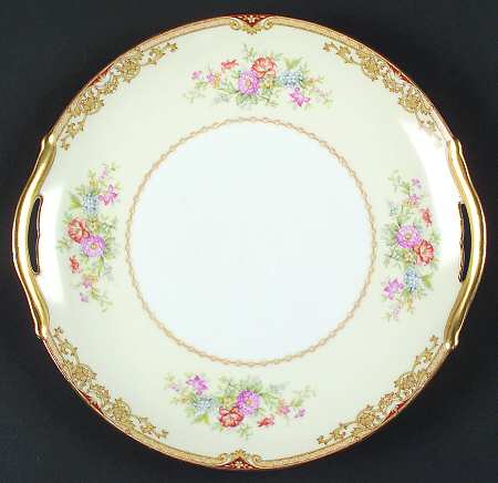 Topaze Handled Cake Plate