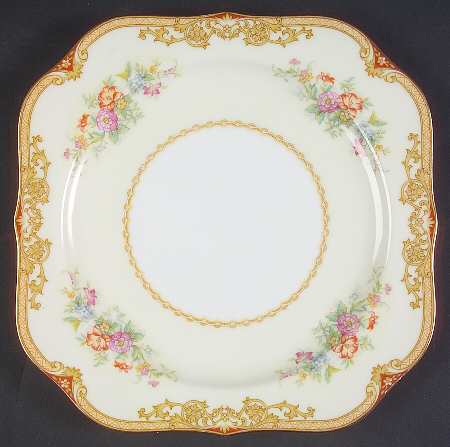 Topaze Square Salad Plate