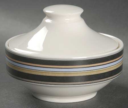 Tourmaline Sugar Bowl & Lid