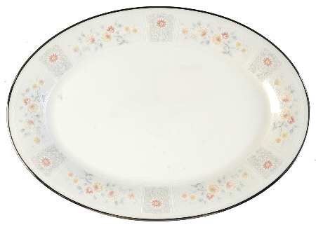 Tracery 12" Oval Serving Platter