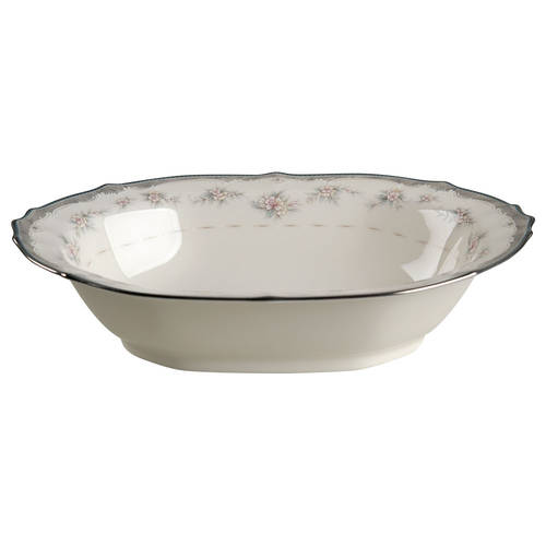 Traviata 10" Oval Vegetable Bowl by Noritake