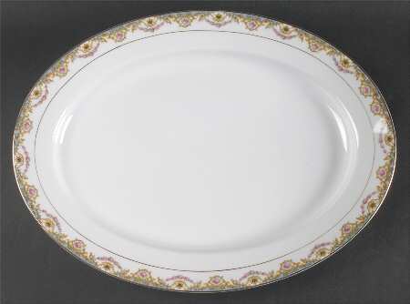 Traymore 16" Oval Serving Platter