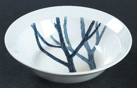 Trees Rim Cereal Bowl