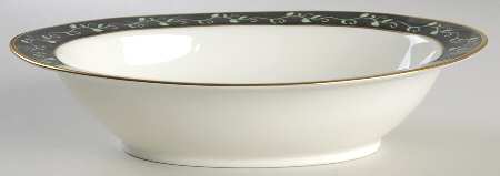 Trevor 10" Oval Vegetable Bowl