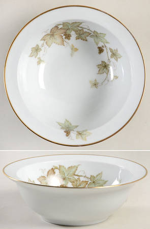 Trailing Ivy Rim Cereal Bowl