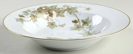 Trailing Ivy Large Rim Soup Bowl
