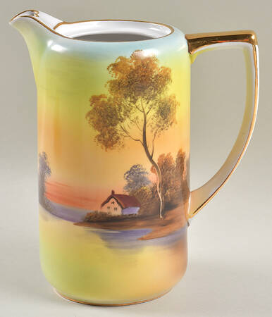 Tree In The Meadow Coffee Pot No Lid