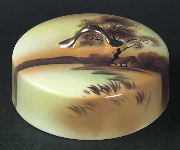 Tree In The Meadow Lid for Round Butter