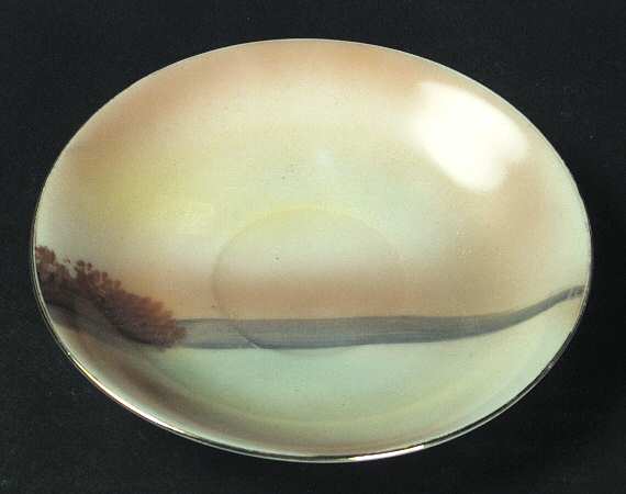 Tree In The Meadow Saucer for Demitasse Cup