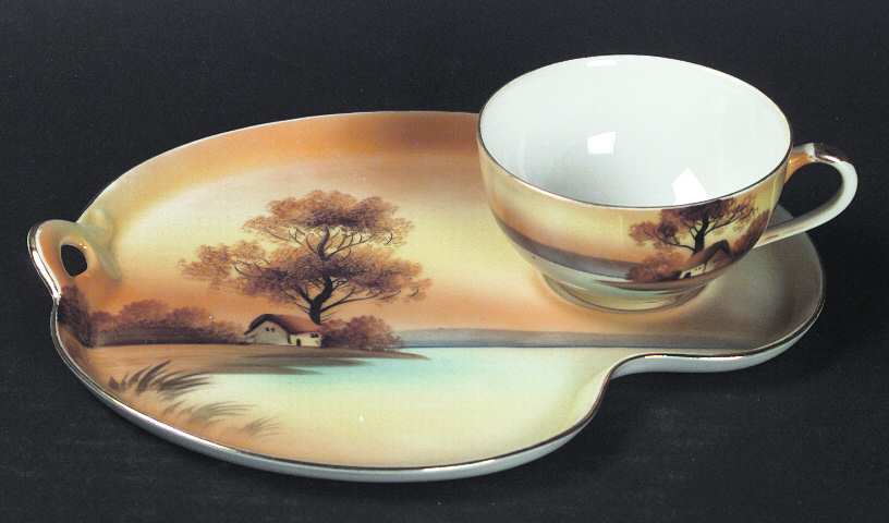 Tree In The Meadow Snack Plate