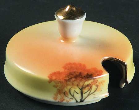 Tree In The Meadow Lid for Mustard Jar