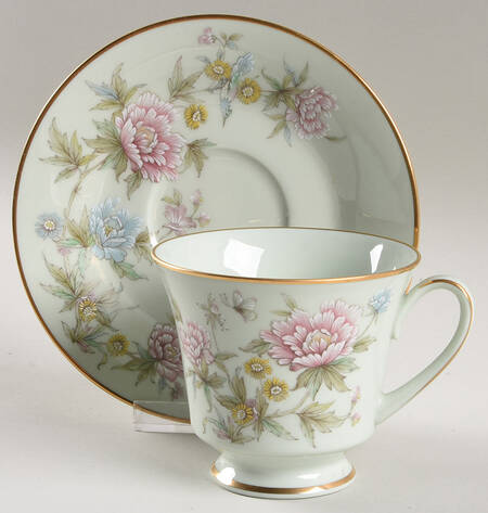Troubadour Footed Cup & Saucer Set