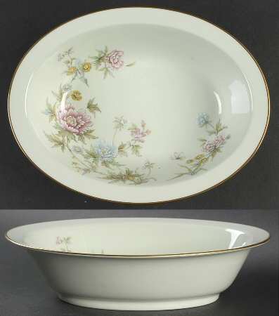 Troubadour 10" Oval Vegetable Bowl