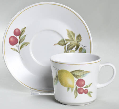 Tropica Flat Cup & Saucer Set