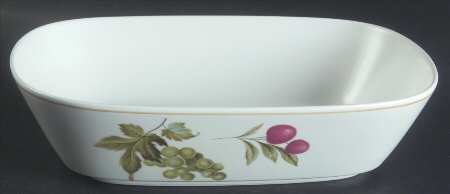 Tropica 9" Oval Vegetable Bowl