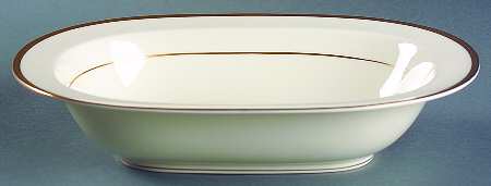 Troy 10" Oval Vegetable Bowl