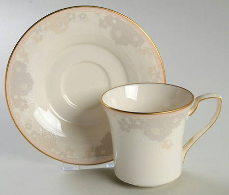 Turtle Bay Flat Cup & Saucer Set