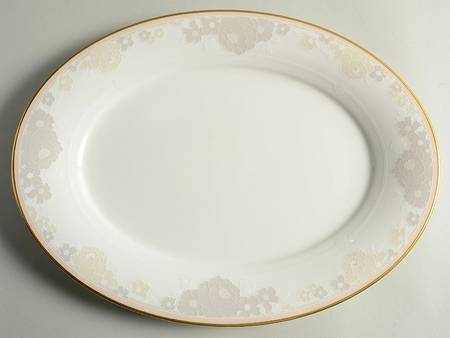 Turtle Bay 13" Oval Serving Platter