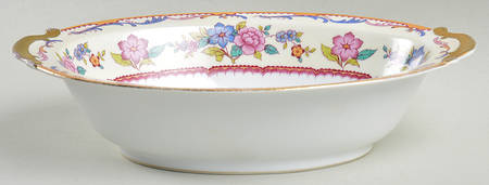 Tudor 10" Oval Vegetable Bowl