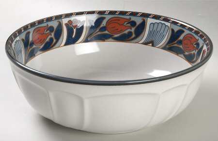 Tulip Ridge 9" Round Vegetable Bowl
