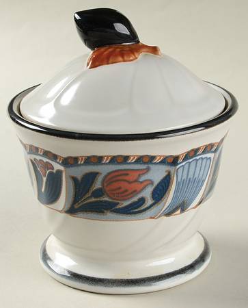 Tulip Ridge Sugar Bowl & Lid