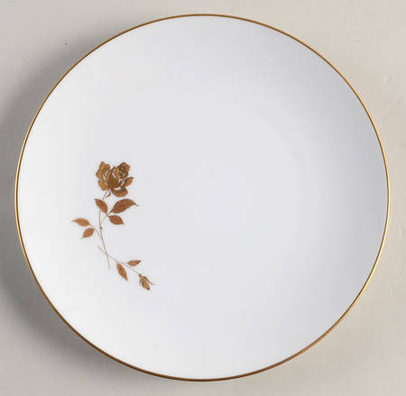 Tudor Rose Salad Plate