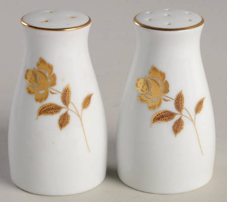 Tudor Rose Salt & Pepper Set
