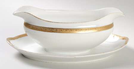 Tuscan Gravy Boat with Attached Underplate