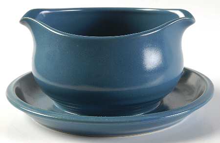 Twilight Gravy Boat with Attached Underplate