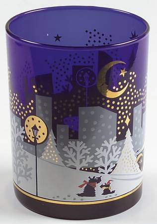 Twas The Night Before Christmas (#8100) 14 Oz Glassware Double Old Fashioned