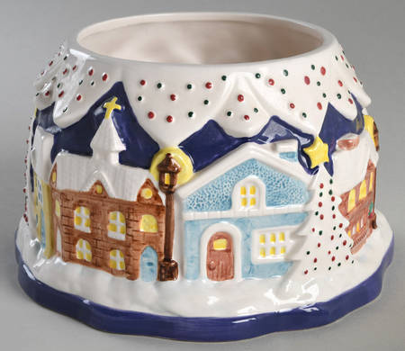 Twas The Night Before Christmas (#8100) Cookie Jar No Lid