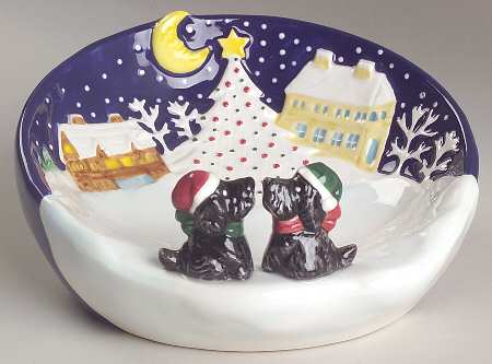 Twas The Night Before Christmas (#8100) Open Candy Dish by Noritake