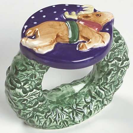 Twas The Night Before Christmas (#8100) Napkin Ring