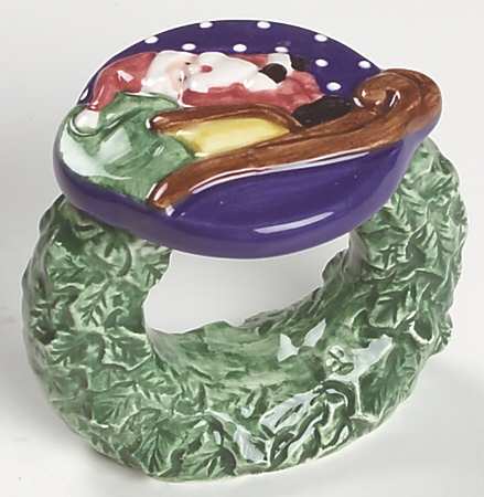 Twas The Night Before Christmas (#8100) Napkin Ring