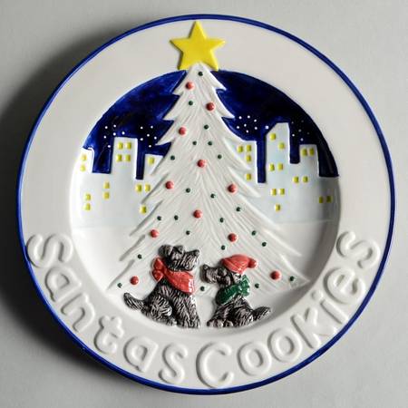Twas The Night Before Christmas (#8100) Cookie Plate