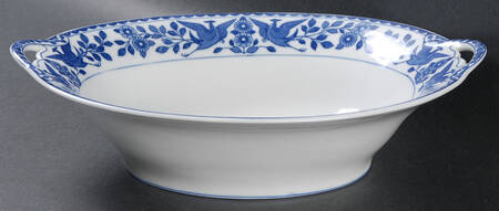 Twin Phoenix 10" Oval Vegetable Bowl