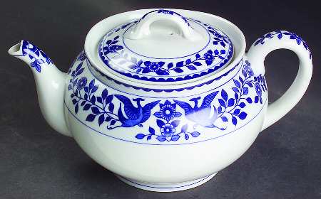 Twin Phoenix Teapot & Lid