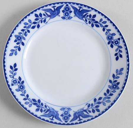 Twin Phoenix Bread & Butter Plate