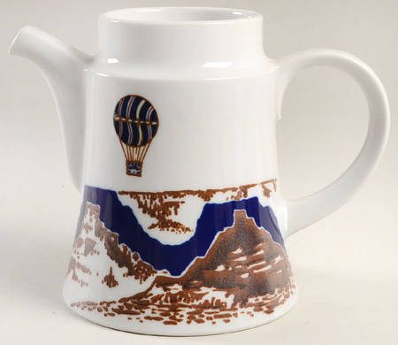 Up Up & Away Tea/Coffee Pot No Lid