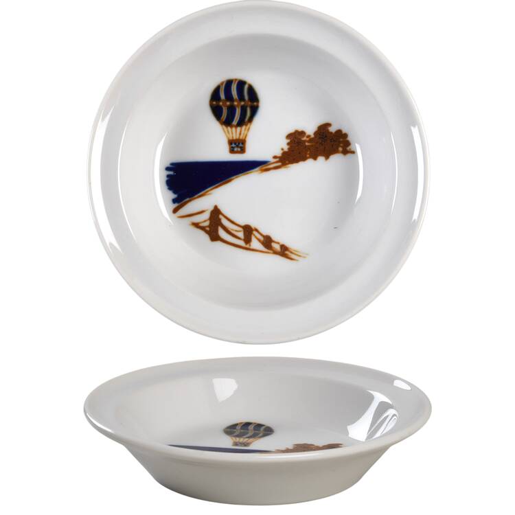 Up Up & Away Rim Fruit/Dessert (Sauce) Bowl