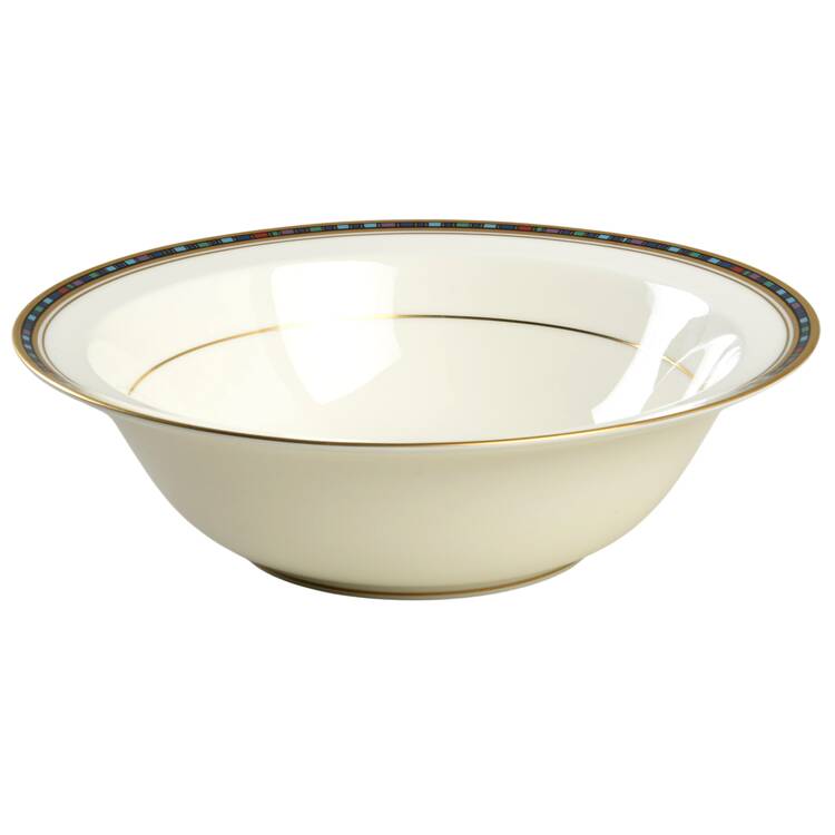 Vancouver Gold 9" Round Vegetable Bowl
