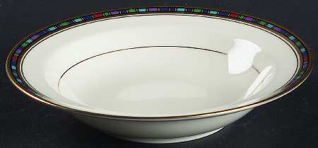 Vancouver Gold Rim Fruit/Dessert (Sauce) Bowl
