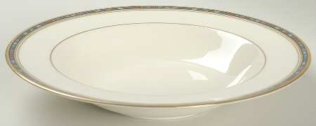 Vancouver Gold Rim Soup Bowl