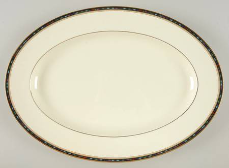 Vancouver Gold 16" Oval Serving Platter