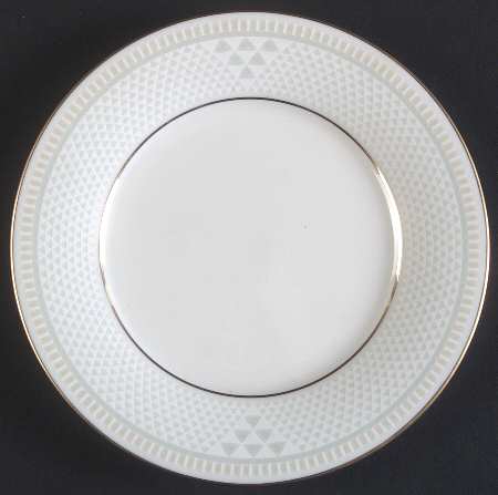 Variation in Gold Bread & Butter Plate