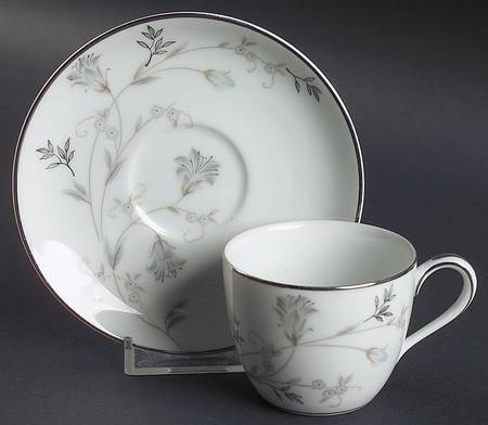 Valerie Flat Demitasse Cup & Saucer Set