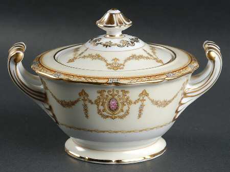 Valdina Sugar Bowl & Lid